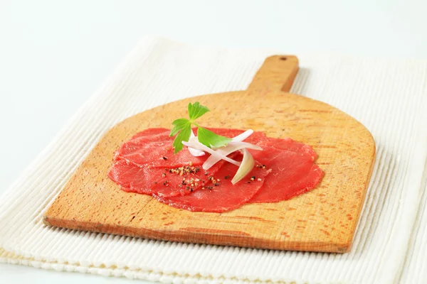 Beef Carpaccio — Stock Photo, Image