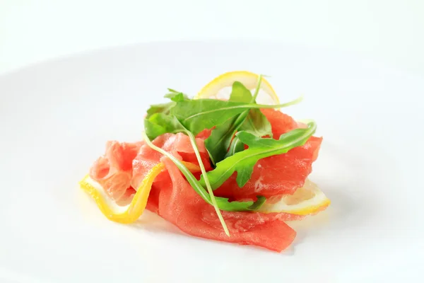 Carpaccio di limone e manzo — Foto Stock