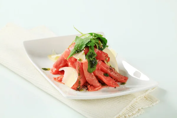 Rundercarpaccio — Stockfoto