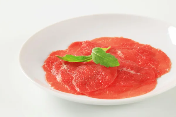 Carpaccio di manzo — Foto Stock