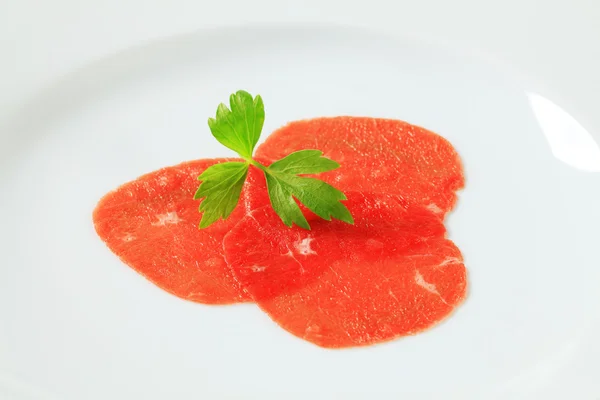 Bélszín carpaccio — Stock Fotó