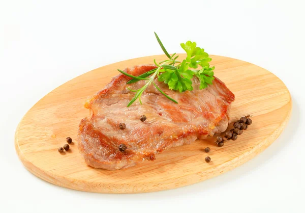 Vepřový steak — Stock fotografie