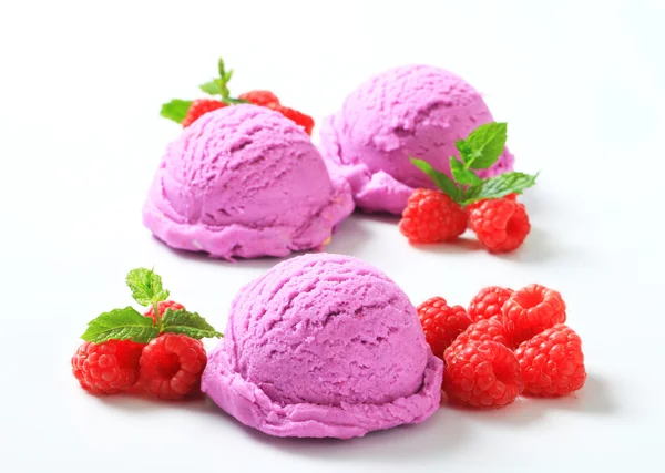 Μούρο φρούτα παγωτό — Φωτογραφία Αρχείου