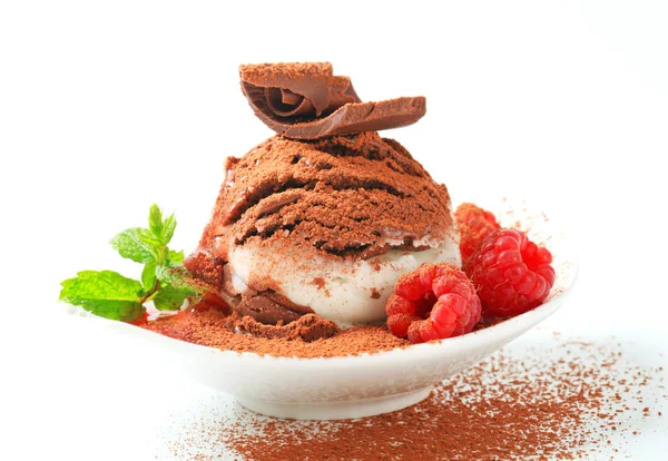 Postre de helado — Foto de Stock