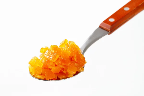 Casca de citrinos cristalizada — Fotografia de Stock