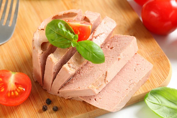 Smooth liver pate — 스톡 사진