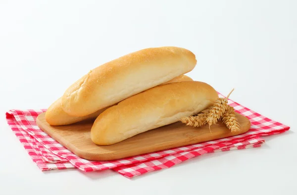 White bread rolls — Stock Photo, Image