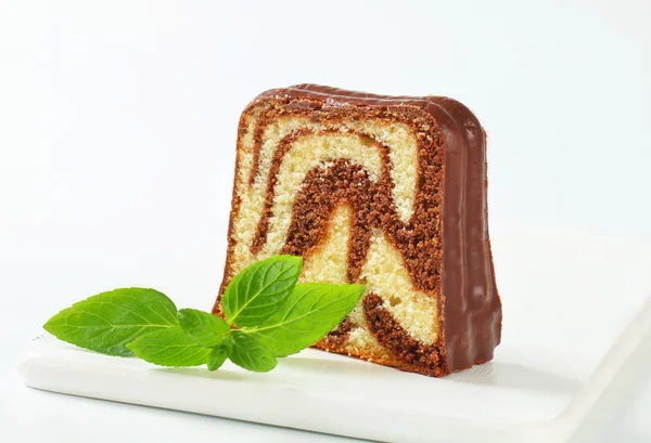 Marble pound cake — Stock Photo, Image