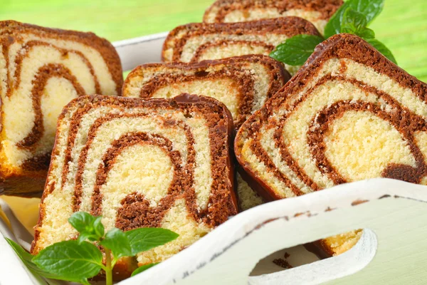 Marmorkuchen — Stockfoto