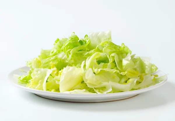 Iceberg lettuce salad — Stock Photo, Image