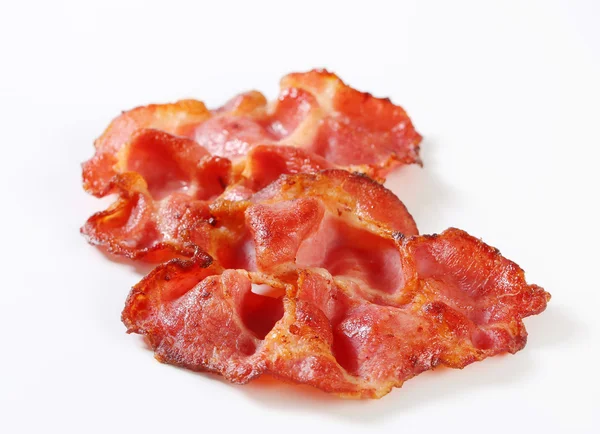 Tranches de bacon croustillantes — Photo