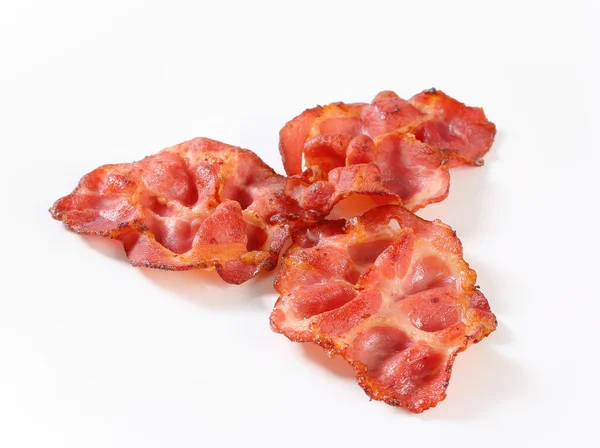 Crispy slices of bacon — Stock Photo, Image