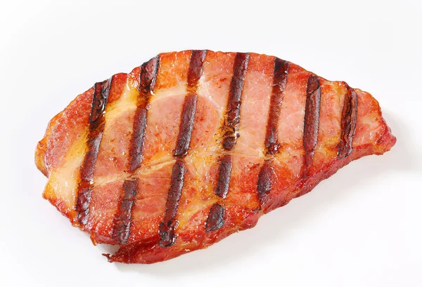 Bistecca al collo di maiale alla griglia — Foto Stock