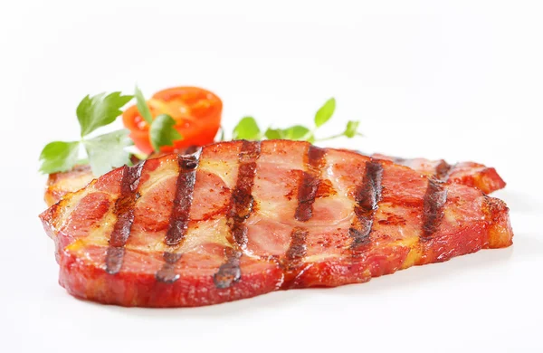 Nackensteak vom Grill — Stockfoto