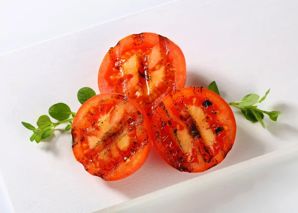 Grilled tomatoes — Stock Photo, Image