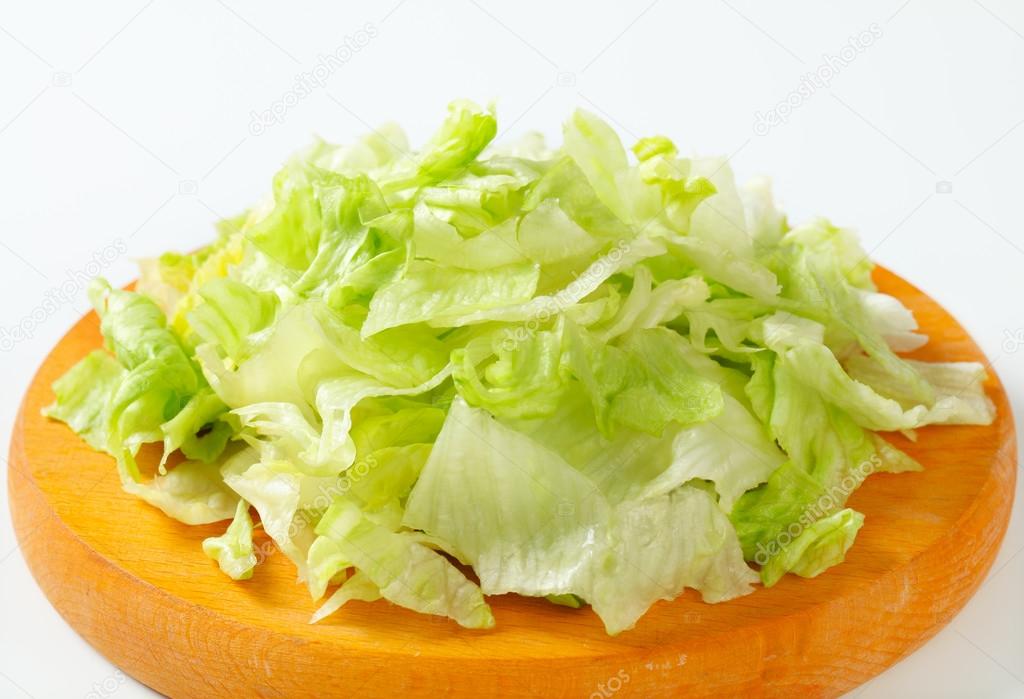 Iceberg lettuce salad 