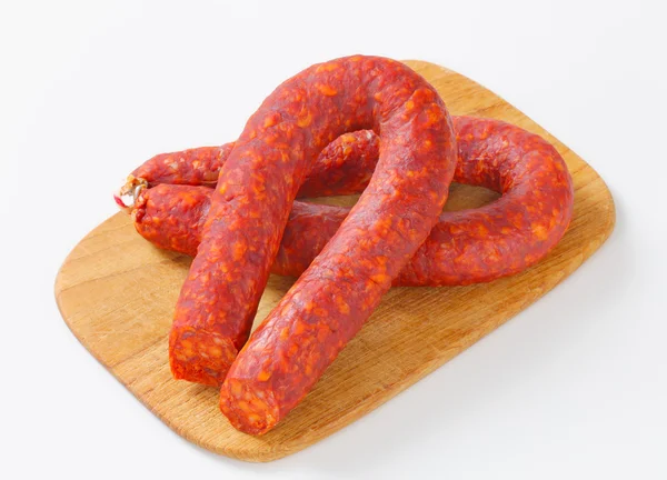 Saucisses épicées — Photo