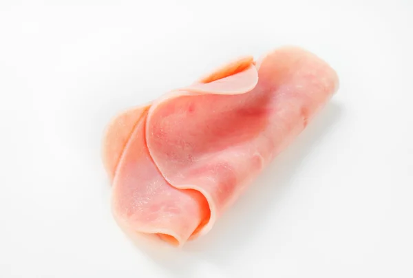 Thin slices of ham — Stock Photo, Image