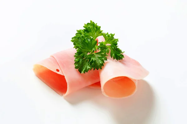 Slice of ham — Stock Photo, Image