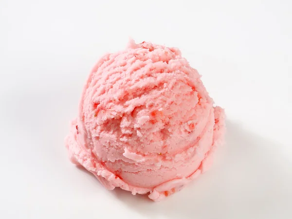 Kugel rosafarbenes Eis — Stockfoto