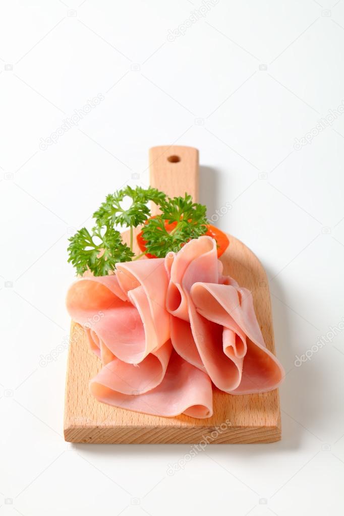 Sliced ham