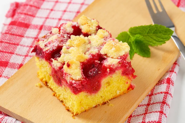 Gâteau aux framboises — Photo