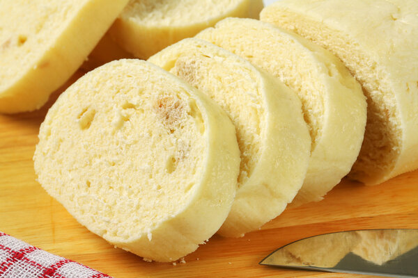 Чешская кухня - Выращенные хлебные пельмени
