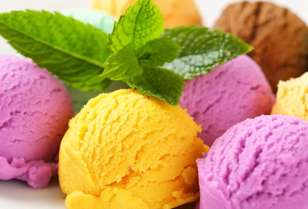 Gelato assortito — Foto Stock