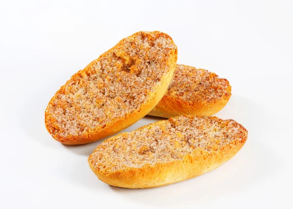 Kaneel melba toast — Stockfoto