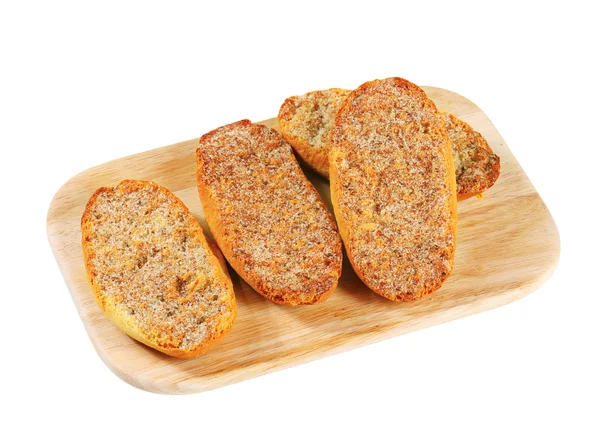 Cinnamon Melba toast — Stock Photo, Image