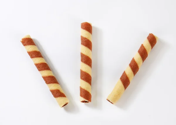 Chocolate Wafer Sticks — Stock Photo, Image