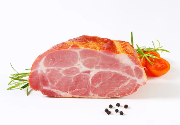 薫製の豚肉の首 — ストック写真