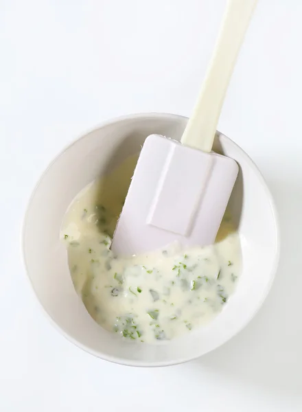 Sour Cream Dressing — Stock Photo, Image