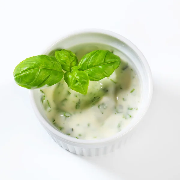 Sour Cream Dressing — Stock Photo, Image