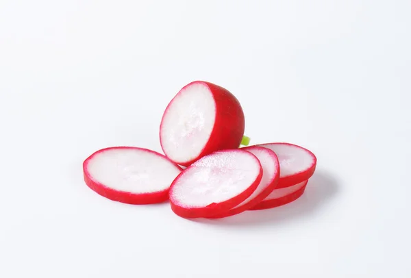 Sliced radish — Stock Photo, Image