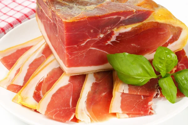 Prosciutto crudo — Zdjęcie stockowe