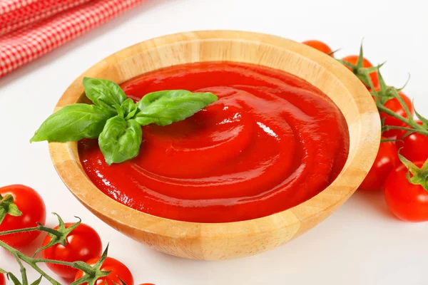 Tomato puree — Stock Photo, Image