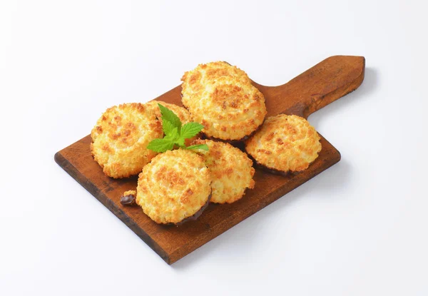 Coconut Bitterkoekjes — Stockfoto