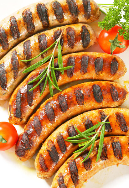 Жареные колбаски
