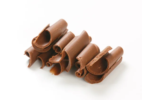 Locken aus Schokolade — Stockfoto