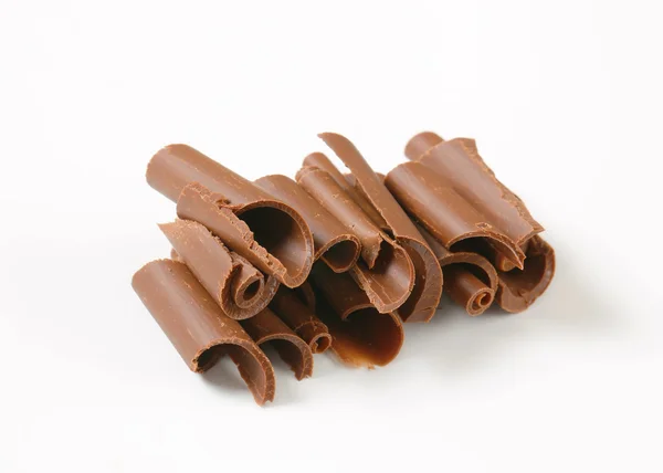 Chocolade krullen — Stockfoto