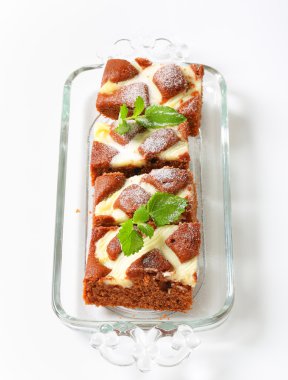 zencefilli kek peynir ile