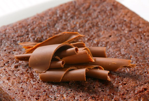Schokoladenbrownie — Stockfoto
