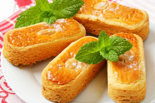 Dutch almond cookies — Stock Photo, Image