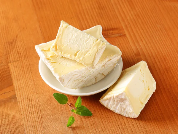 Chaource peyniri — Stok fotoğraf