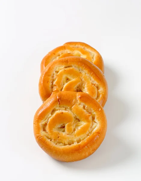 Apple custard rulo — Stok fotoğraf