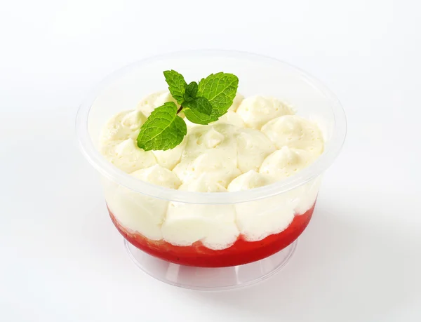 Dessert sablé aux fraises — Photo