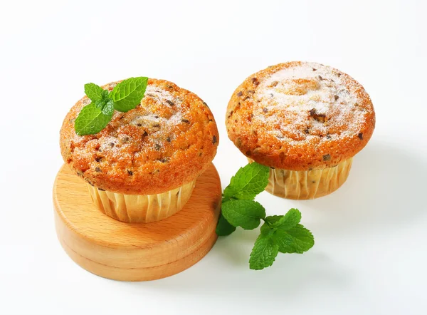 Stracciatella Muffins — Stockfoto