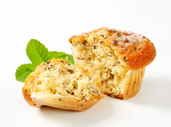 Jahodová muffin — Stock fotografie