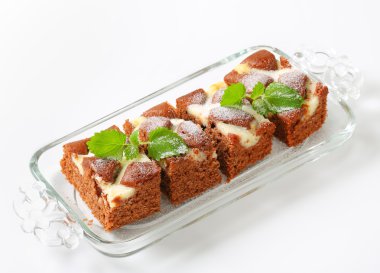 zencefilli kek peynir ile